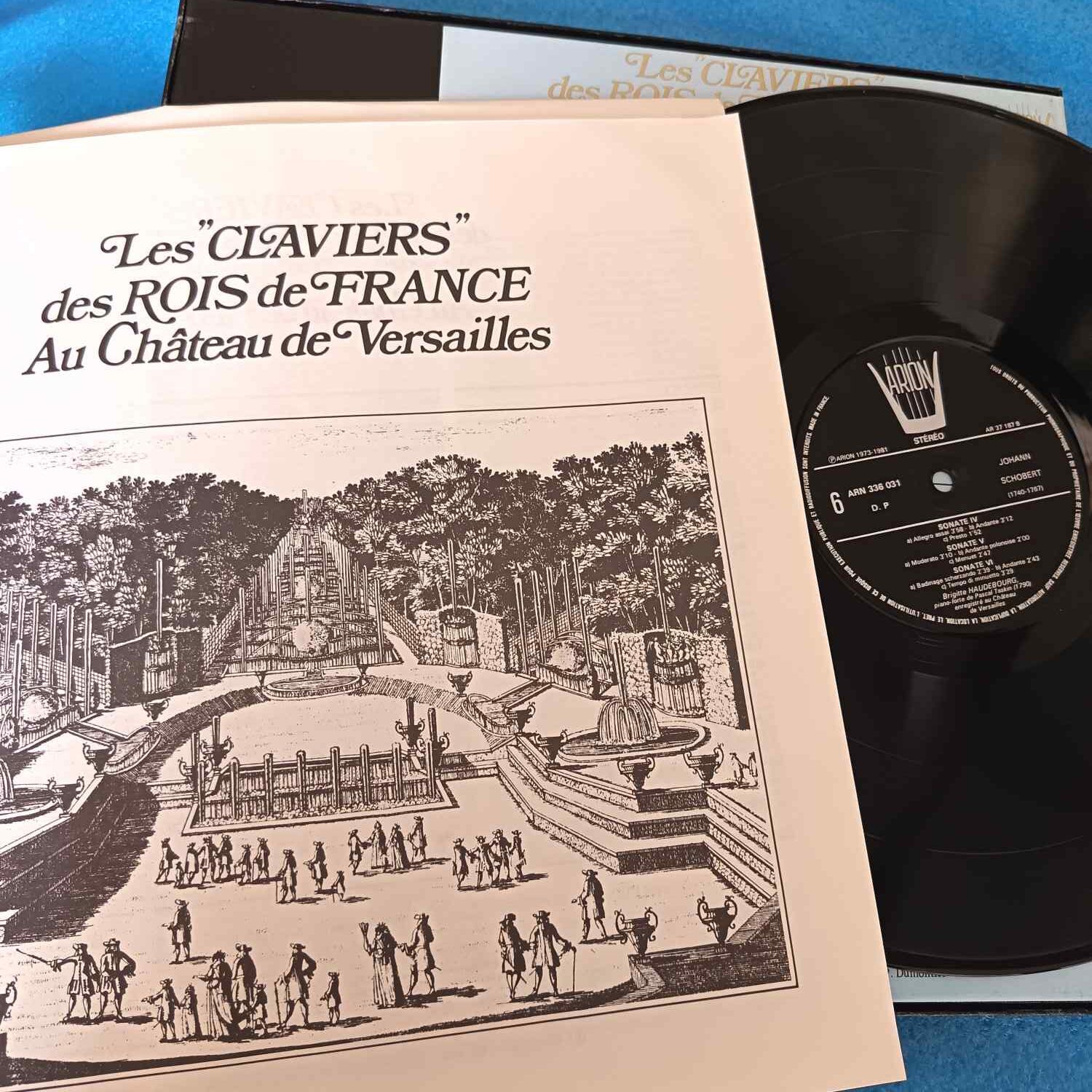 Louis Couperin – Les Claviers Des Rois de France Vol. 1 – Brigitte Haudebourg - Box Set - Disc VINIL 3LP VG+++ France - imagine 4
