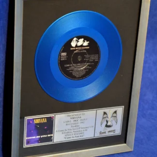 Nirvana – "Come as You Are" Disc replică albastru