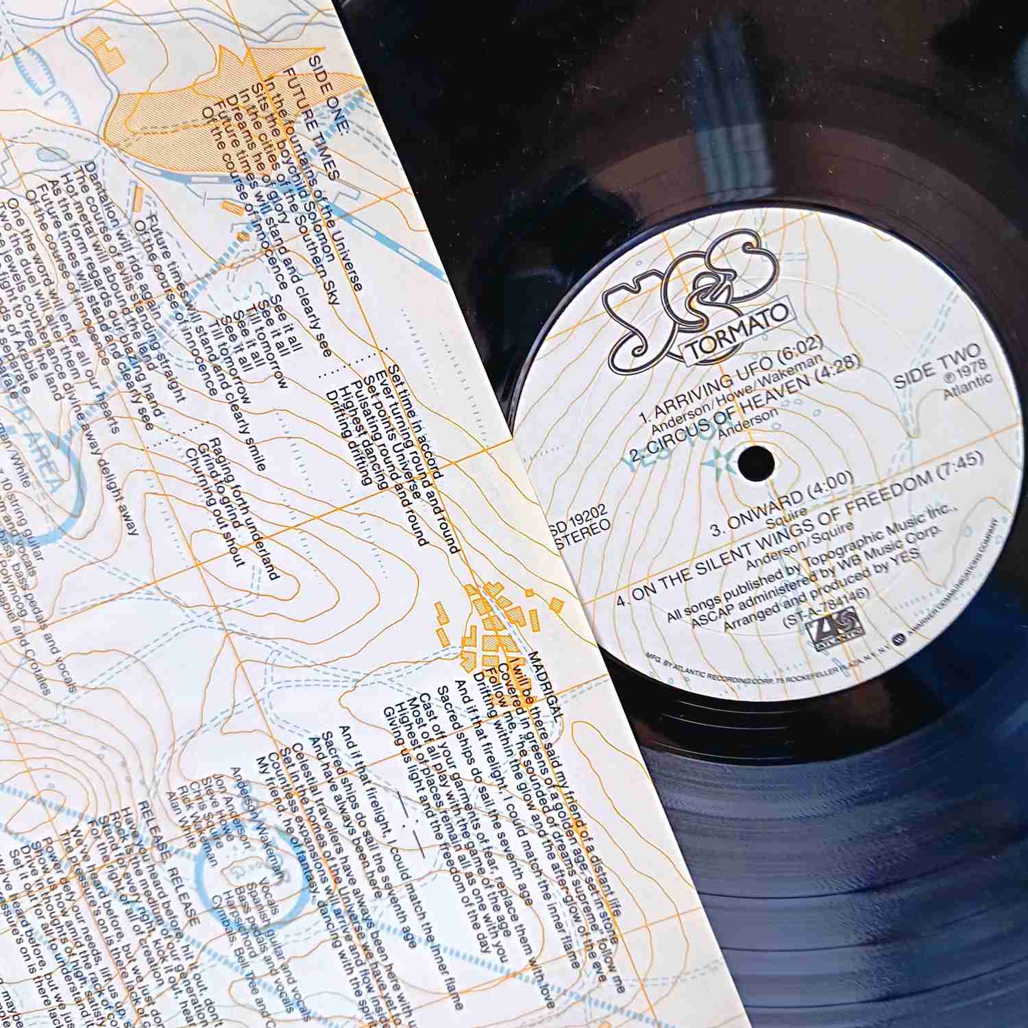 Yes – Tormato - Disc VINIL LP VG+ USA - imagine 2