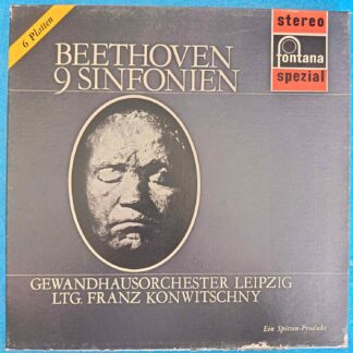 Beethoven – 9 Sinfonien – Fontana – Box Set - Disc VINIL 6LP VG+