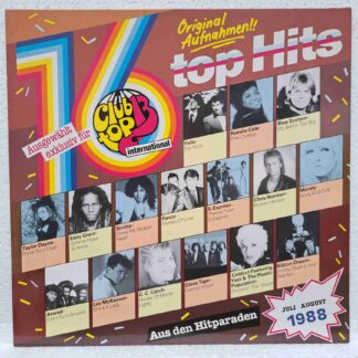 Club Top 13 International - Juli/August 1988 - Yello, Taylor Dayne, Eddy Grant, C.C. Catch - Disc VINIL LP VG+++