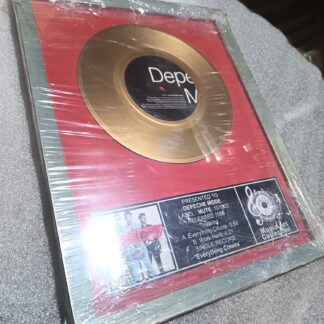 Disc Replică Decorativ Depeche Mode – Auriu (Gold)