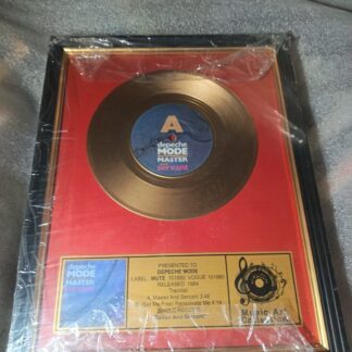 Disc Replică Decorativ Depeche Mode – Auriu (Gold)