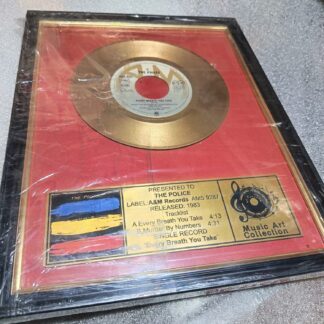 Disc Replică Decorativ The Police – Auriu (Gold)