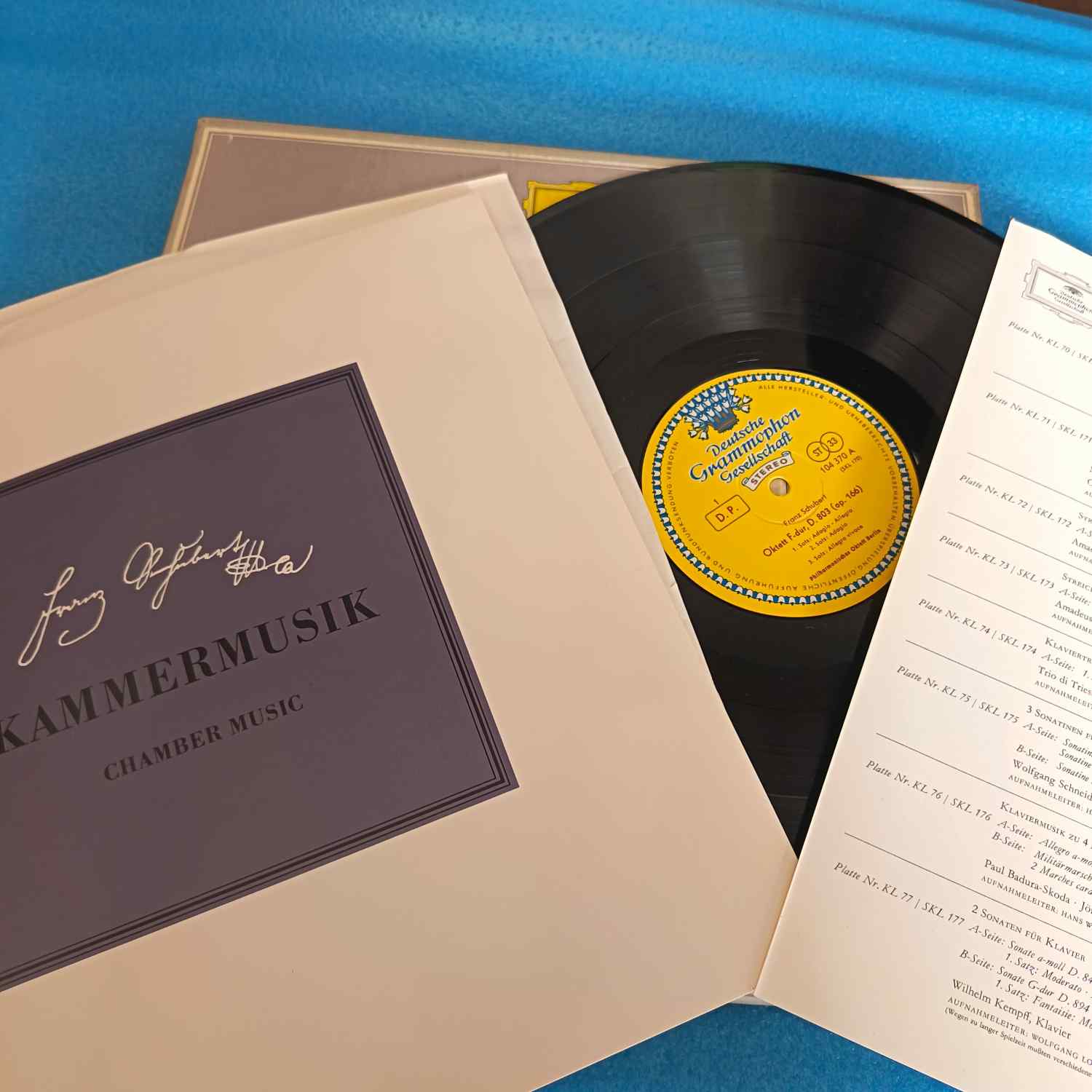 Franz Schubert – Kammermusik / Chamber Music – Deutsche Grammophon – Box Set - Disc VINIL 8LP VG+ - imagine 3