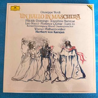 Giuseppe Verdi – Un Ballo In Maschera – Deutsche Grammophon – Box Set - Disc VINIL 3LP VG+