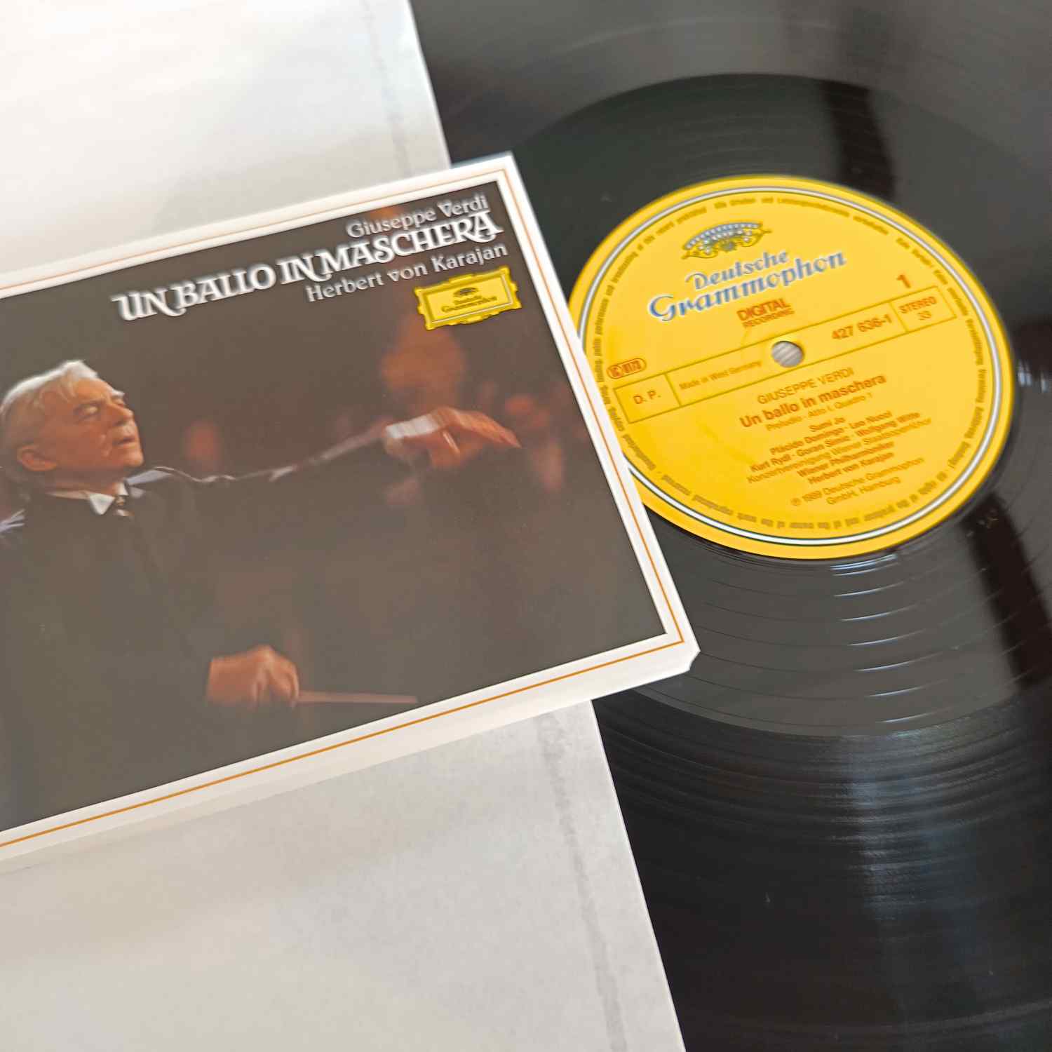 Giuseppe Verdi – Un Ballo In Maschera – Deutsche Grammophon – Box Set - Disc VINIL 3LP VG+ - imagine 2