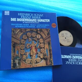 Heinrich Ignaz Franz Biber – Die Rosenkranz-Sonaten – Box Set - Disc VINIL 3LP VG+++