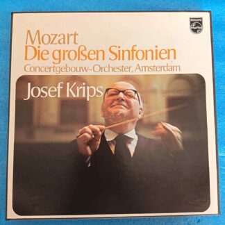 Wolfgang Amadeus Mozart – Die Großen Sinfonien – Box Set - Disc VINIL 8LP VG+
