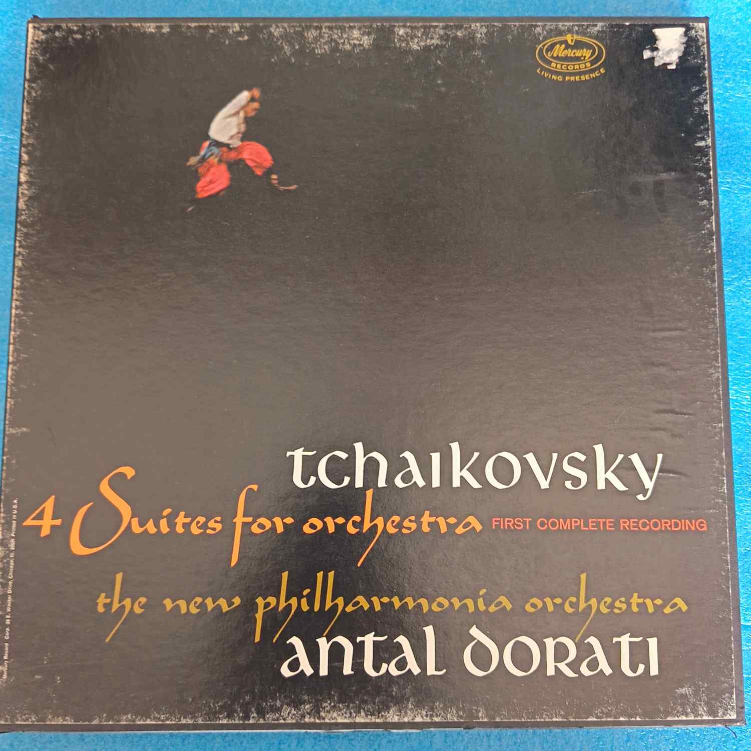 Pyotr Ilyich Tchaikovsky – 4 Suites For Orchestra – Box Set - Disc VINIL 3LP VG+ USA