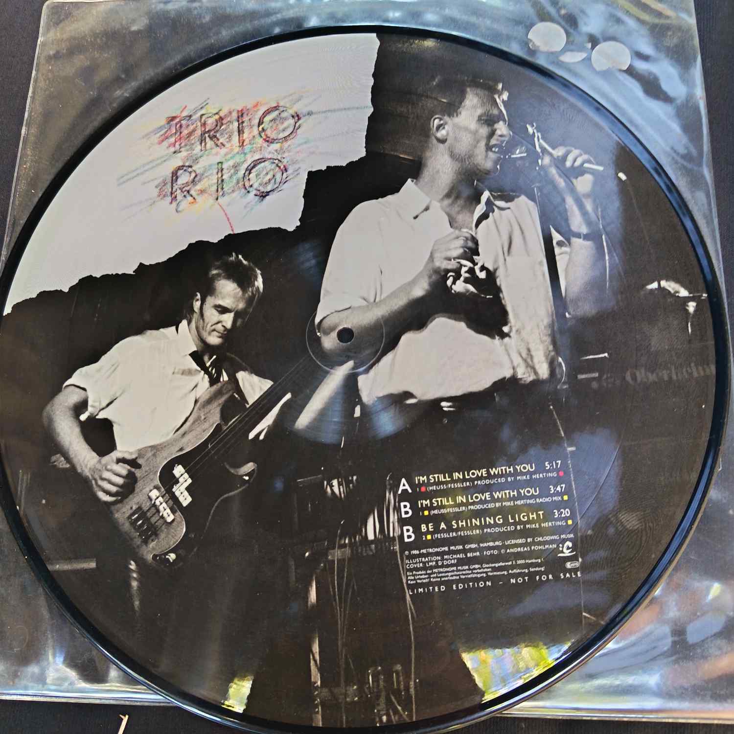 Trio Rio – I'm Still In Love With You - Disc VINIL VG VG+ Limited Edition, Picture Disc, Promo