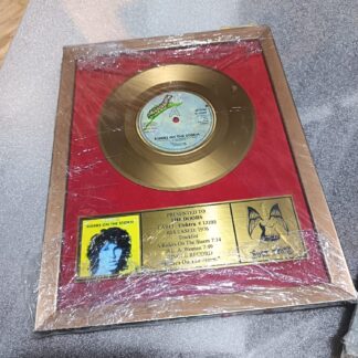 THE DOORS  -  Disc Replică Decorativ – Auriu (Gold)