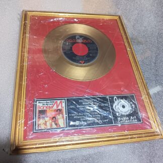 BONEY-M  -  Disc Replică Decorativ – Auriu (Gold)
